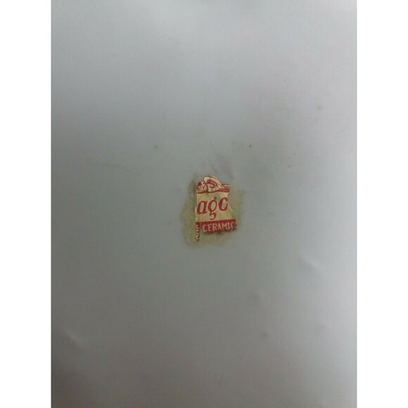 Vintage Colonial Couple UCAGCO Wall Plaques Victorian Revival Japan 3D Ceramic - Picture 9 of 10